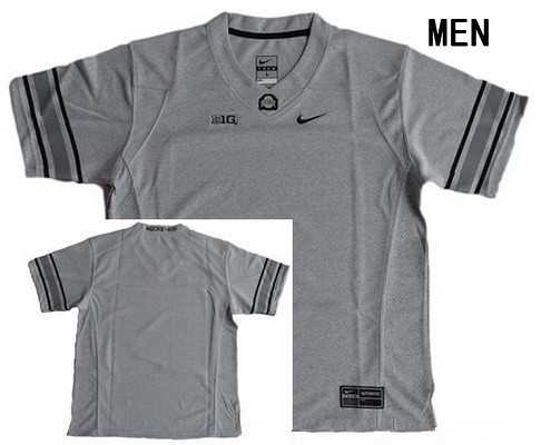 Men's Ohio State Buckeyes Customized College Football Nike Heather Gridiron Gray II Limited Jersey,We sell and wholesale Men's Ohio State Buckeyes Customized College Football Nike Heather Gridiron Gray II Limited Jersey on line form chian!