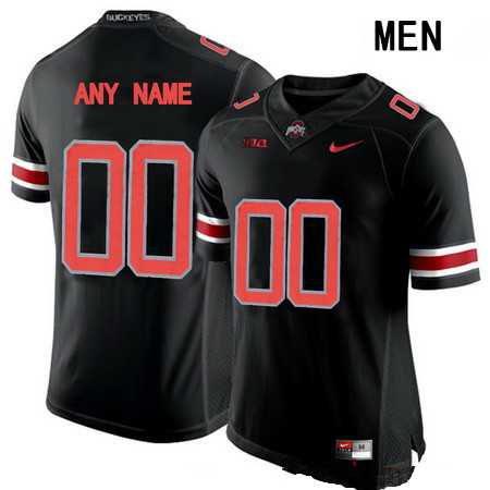 Men's Ohio State Buckeyes Customized College Football Nike Lights Black Out Limited Jersey,We sell and wholesale Men's Ohio State Buckeyes Customized College Football Nike Lights Black Out Limited Jersey on line form chian!