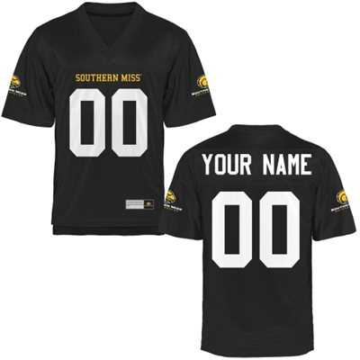 Men's Southern Miss Golden Eagles Customized Football Name & Number 2015 Black Jersey,We sell and wholesale Men's Southern Miss Golden Eagles Customized Football Name & Number 2015 Black Jersey on line form chian!