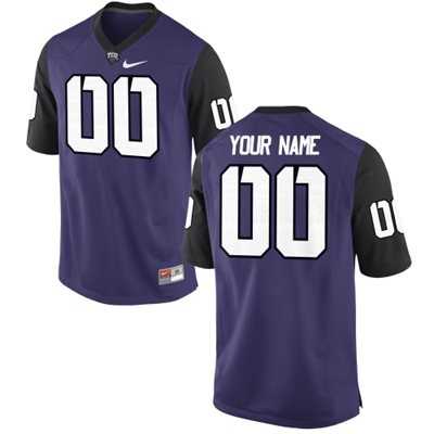Men's TCU Horned Frogs Customized Replica Football 2015 Purple Jersey,We sell and wholesale Men's TCU Horned Frogs Customized Replica Football 2015 Purple Jersey on line form chian!