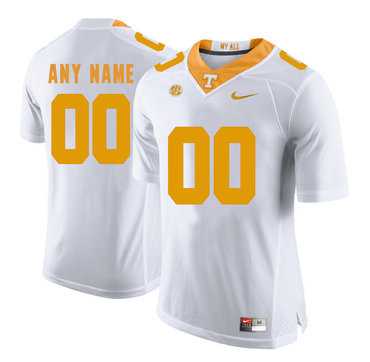 Men's Tennessee Volunteers White Customized College Football Jersey,We sell and wholesale Men's Tennessee Volunteers White Customized College Football Jersey on line form chian!
