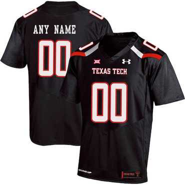 Men's Texas Tech Black Customized College Football Jersey,We sell and wholesale Men's Texas Tech Black Customized College Football Jersey on line form chian!
