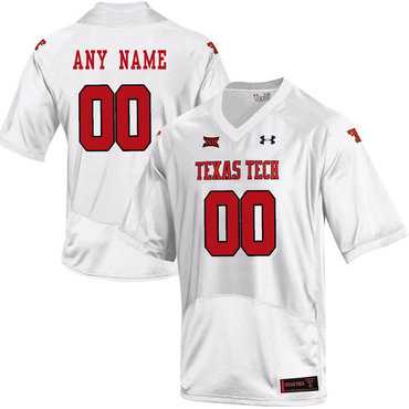 Men's Texas Tech White Customized College Football Jersey,We sell and wholesale Men's Texas Tech White Customized College Football Jersey on line form chian!