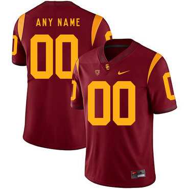 Men's USC Trojans Red Customized College Football Jersey,We sell and wholesale Men's USC Trojans Red Customized College Football Jersey on line form chian!