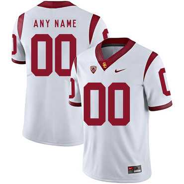 Men's USC Trojans White Customized College Football Jersey,We sell and wholesale Men's USC Trojans White Customized College Football Jersey on line form chian!