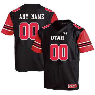 Men's Utah Utes Black Customized College Football Jersey,We sell and wholesale Men's Utah Utes Black Customized College Football Jersey on line form chian!