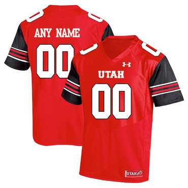Men's Utah Utes Red Customized College Football Jersey,We sell and wholesale Men's Utah Utes Red Customized College Football Jersey on line form chian!
