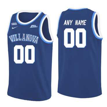Men's Villanova Wildcats Blue Customized College Basketball Jersey,We sell and wholesale Men's Villanova Wildcats Blue Customized College Basketball Jersey on line form chian!