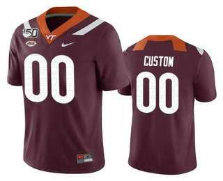 Men's Virginia Tech Hokies Customized Maroon 150th College Football Nike Jersey,We sell and wholesale Men's Virginia Tech Hokies Customized Maroon 150th College Football Nike Jersey on line form chian!