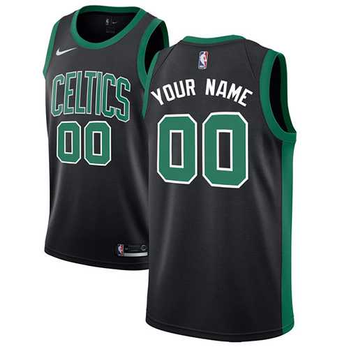 Women's Customized Boston Celtics Black Nike NBA Statement Editio Jersey,We sell and wholesale Women's Customized Boston Celtics Black Nike NBA Statement Editio Jersey on line form chian!