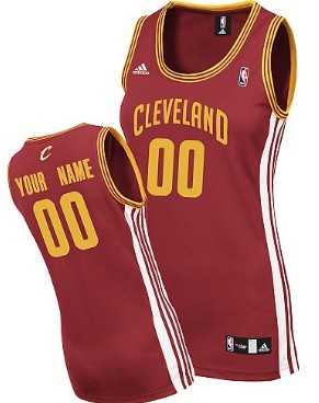 Women's Customized Cleveland Cavaliers Red Jersey,We sell and wholesale Women's Customized Cleveland Cavaliers Red Jersey on line form chian!