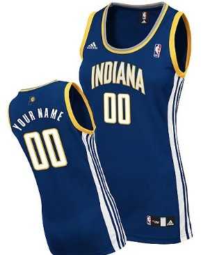 Women's Customized Indiana Pacers Navy Blue Jersey ,We sell and wholesale Women's Customized Indiana Pacers Navy Blue Jersey  on line form chian!