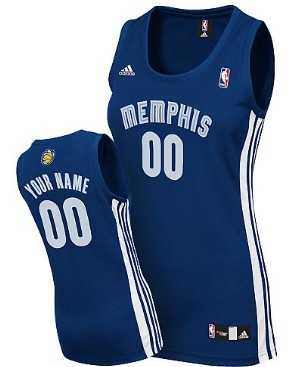 Women's Customized Memphis Grizzlies Navy Blue Jersey ,We sell and wholesale Women's Customized Memphis Grizzlies Navy Blue Jersey  on line form chian!