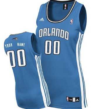 Women's Customized Orlando Magic Blue Jersey ,We sell and wholesale Women's Customized Orlando Magic Blue Jersey  on line form chian!