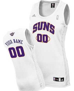 Women's Customized Phoenix Suns White Basketball Jersey,We sell and wholesale Women's Customized Phoenix Suns White Basketball Jersey on line form chian!
