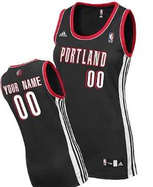 Women's Customized Portland Trail Blazers Black Basketball Jersey,We sell and wholesale Women's Customized Portland Trail Blazers Black Basketball Jersey on line form chian!