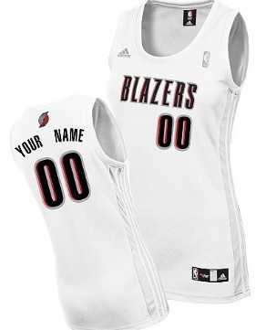 Women's Customized Portland Trail Blazers White Basketball Jersey,We sell and wholesale Women's Customized Portland Trail Blazers White Basketball Jersey on line form chian!