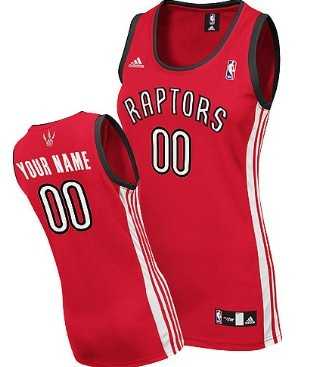 Women's Customized Toronto Raptors Red Basketball Jersey,We sell and wholesale Women's Customized Toronto Raptors Red Basketball Jersey on line form chian!