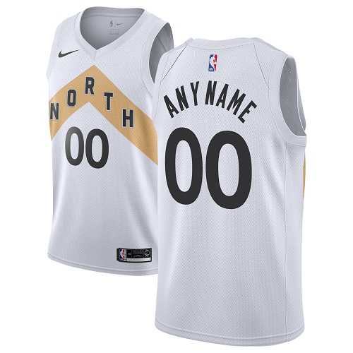 Women's Customized Toronto Raptors Swingman White Nike NBA City Edition Jersey,We sell and wholesale Women's Customized Toronto Raptors Swingman White Nike NBA City Edition Jersey on line form chian!