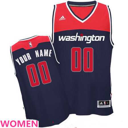 Women's Customized Washington Wizards Navy Blue adidas Swingman Alternate Basketball Jersey,We sell and wholesale Women's Customized Washington Wizards Navy Blue adidas Swingman Alternate Basketball Jersey on line form chian!