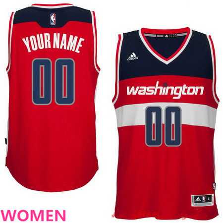 Women's Customized Washington Wizards Red Adidas Swingman Road Basketball Jersey,We sell and wholesale Women's Customized Washington Wizards Red Adidas Swingman Road Basketball Jersey on line form chian!