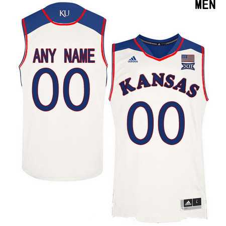 Women's Kansas Jayhawks Custom Adidas White College Basketball Jersey,We sell and wholesale Women's Kansas Jayhawks Custom Adidas White College Basketball Jersey on line form chian!