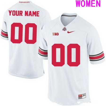 Women's Ohio State Buckeyes Customized College Football Nike 2015 White Limited Jersey,We sell and wholesale Women's Ohio State Buckeyes Customized College Football Nike 2015 White Limited Jersey on line form chian!
