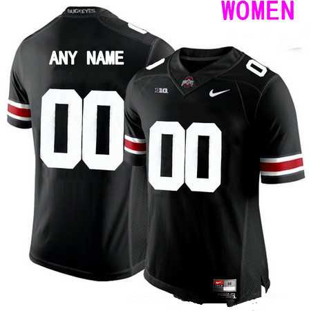 Women's Ohio State Buckeyes Customized College Football Nike Black Limited Jersey,We sell and wholesale Women's Ohio State Buckeyes Customized College Football Nike Black Limited Jersey on line form chian!