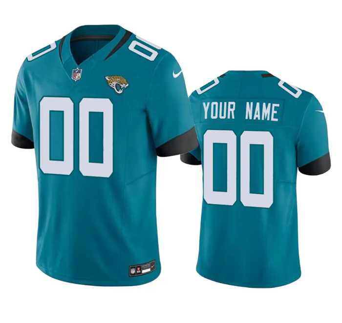 Men & Women & Youth Jacksonville Jaguars Active Player Custom Teal 2023 F.U.S.E Vapor Untouchable Limited Stitched Jersey,We sell and wholesale Men & Women & Youth Jacksonville Jaguars Active Player Custom Teal 2023 F.U.S.E Vapor Untouchable Limited Stitched Jersey on line form chian!