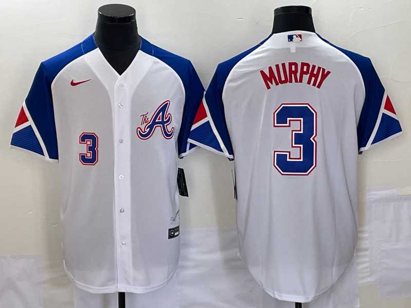 Men's Atlanta Braves #3 Dale Murphy Number White 2023 City Connect Cool Base Jerseys,We sell and wholesale Men's Atlanta Braves #3 Dale Murphy Number White 2023 City Connect Cool Base Jerseys on line form chian!
