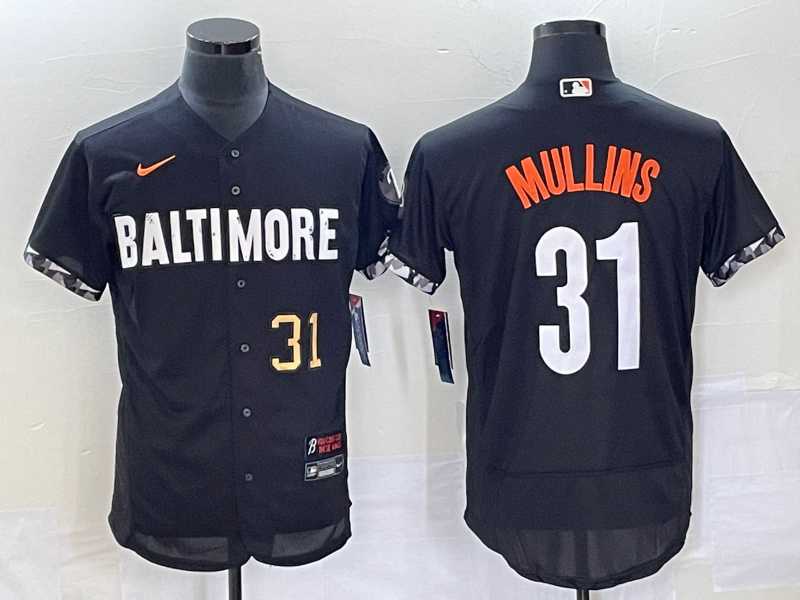 Men's Baltimore Orioles #31 Cedric Mullins Number Black 2023 City Connect Flex Base Stitched MLB Jerseys,We sell and wholesale Men's Baltimore Orioles #31 Cedric Mullins Number Black 2023 City Connect Flex Base Stitched MLB Jerseys on line form chian!