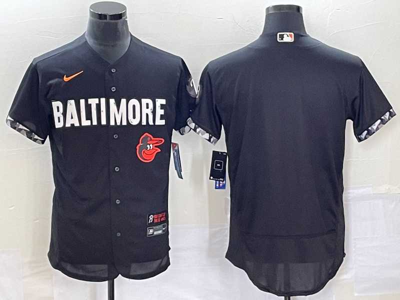 Men's Baltimore Orioles Blank Black 2023 City Connect Flex Base Stitched Jerseys,We sell and wholesale Men's Baltimore Orioles Blank Black 2023 City Connect Flex Base Stitched Jerseys on line form chian!