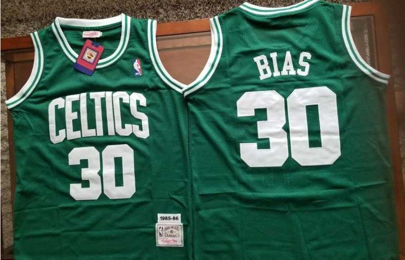 Men's Boston Celtics #30 Len Bias Green Swingman Throwback Jersey ,We sell and wholesale Men's Boston Celtics #30 Len Bias Green Swingman Throwback Jersey  on line form chian!