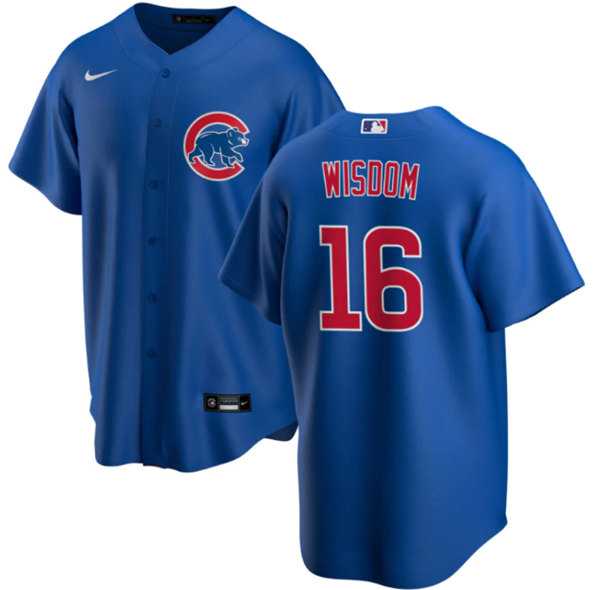 Men's Chicago Cubs #16 Patrick Wisdom Blue Cool Base Stitched Baseball Jersey Dzhi,We sell and wholesale Men's Chicago Cubs #16 Patrick Wisdom Blue Cool Base Stitched Baseball Jersey Dzhi on line form chian!