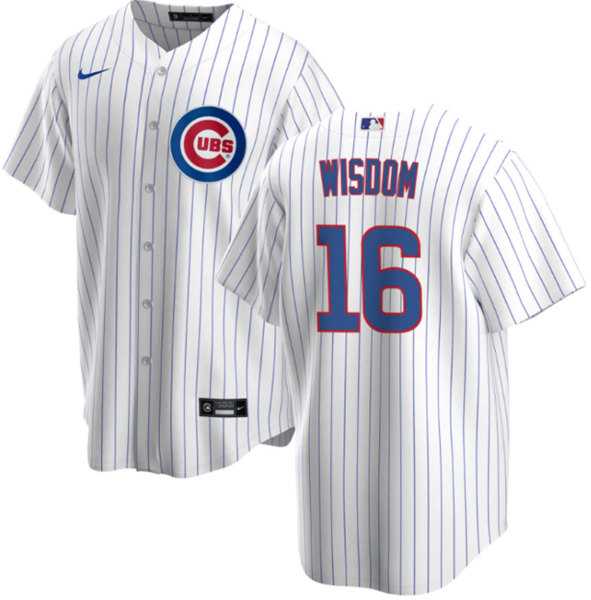 Men's Chicago Cubs #16 Patrick Wisdom White Cool Base Stitched Baseball Jersey Dzhi,We sell and wholesale Men's Chicago Cubs #16 Patrick Wisdom White Cool Base Stitched Baseball Jersey Dzhi on line form chian!