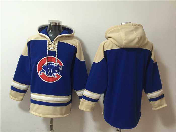 Men's Chicago Cubs Blank Ageless Must-Have Lace-Up Pullover Hoodie,We sell and wholesale Men's Chicago Cubs Blank Ageless Must-Have Lace-Up Pullover Hoodie on line form chian!