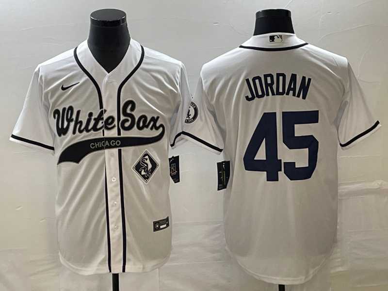 Men's Chicago White Sox #45 Michael Jordan White Cool Base Stitched Baseball Jersey,We sell and wholesale Men's Chicago White Sox #45 Michael Jordan White Cool Base Stitched Baseball Jersey on line form chian!