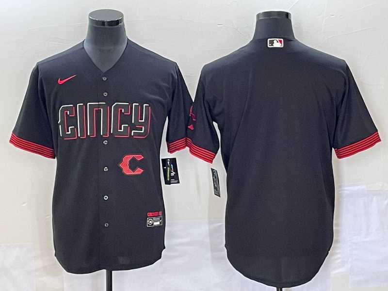 Men's Cincinnati Reds Blank Black 2023 City Connect Cool Base Stitched Jerseys,We sell and wholesale Men's Cincinnati Reds Blank Black 2023 City Connect Cool Base Stitched Jerseys on line form chian!