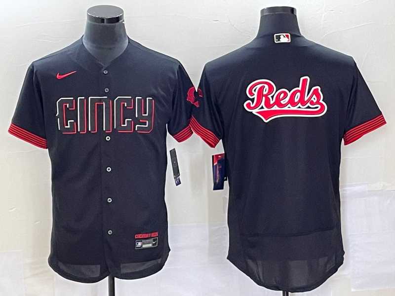 Men's Cincinnati Reds Blank Black 2023 City Connect Flex Base Stitched Jersey,We sell and wholesale Men's Cincinnati Reds Blank Black 2023 City Connect Flex Base Stitched Jersey on line form chian!