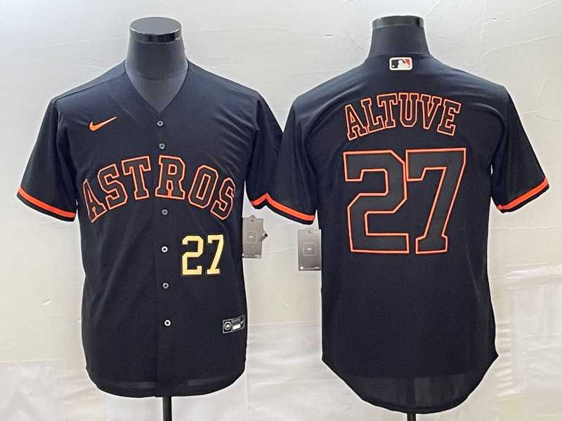 Men's Houston Astros #27 Jose Altuve Number Lights Out Black Fashion MLB Cool Base Nike Jerseys,We sell and wholesale Men's Houston Astros #27 Jose Altuve Number Lights Out Black Fashion MLB Cool Base Nike Jerseys on line form chian!