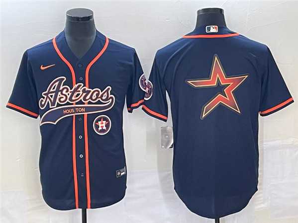 Men's Houston Astros Navy Team Big Logo With Patch Cool Base Stitched Baseball Jerseys,We sell and wholesale Men's Houston Astros Navy Team Big Logo With Patch Cool Base Stitched Baseball Jerseys on line form chian!