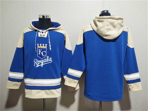 Men's Kansas City Royals Blank Blue Ageless Must-Have Lace-Up Pullover Hoodie,We sell and wholesale Men's Kansas City Royals Blank Blue Ageless Must-Have Lace-Up Pullover Hoodie on line form chian!