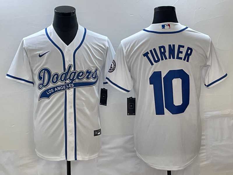 Men's Los Angeles Dodgers #10 Justin Turner White With Patch Cool Base Stitched Jersey,We sell and wholesale Men's Los Angeles Dodgers #10 Justin Turner White With Patch Cool Base Stitched Jersey on line form chian!