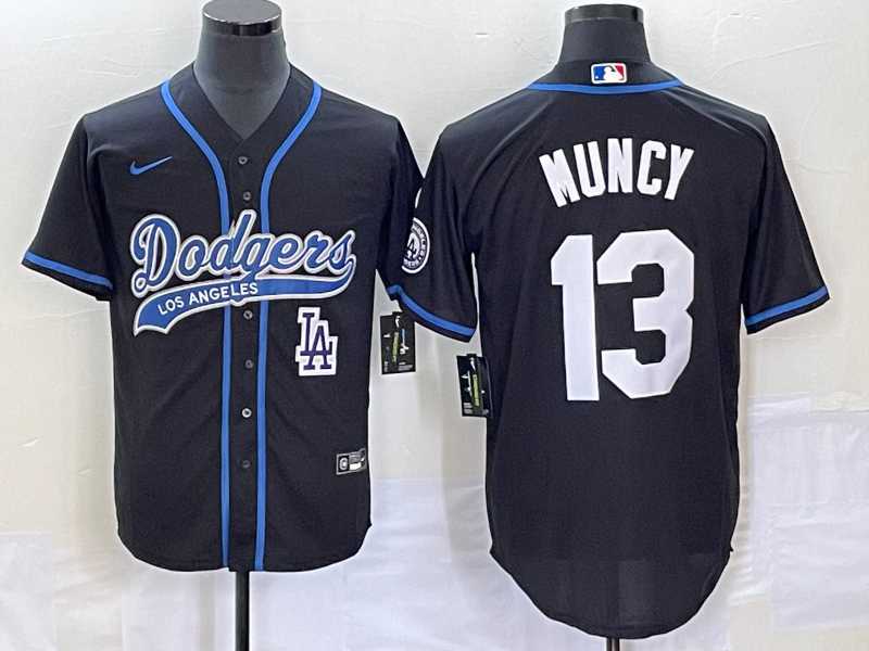 Men's Los Angeles Dodgers #13 Max Muncy Black With Patch Cool Base Stitched Baseball Jersey,We sell and wholesale Men's Los Angeles Dodgers #13 Max Muncy Black With Patch Cool Base Stitched Baseball Jersey on line form chian!