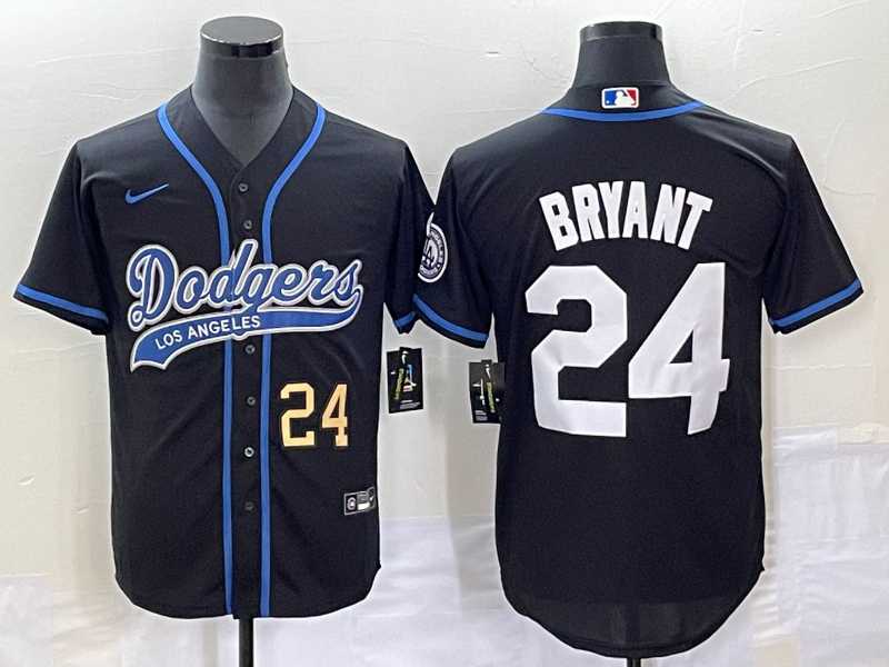 Men's Los Angeles Dodgers #24 Kobe Bryant Number Black With Patch Cool Base Stitched Baseball Jersey,We sell and wholesale Men's Los Angeles Dodgers #24 Kobe Bryant Number Black With Patch Cool Base Stitched Baseball Jersey on line form chian!