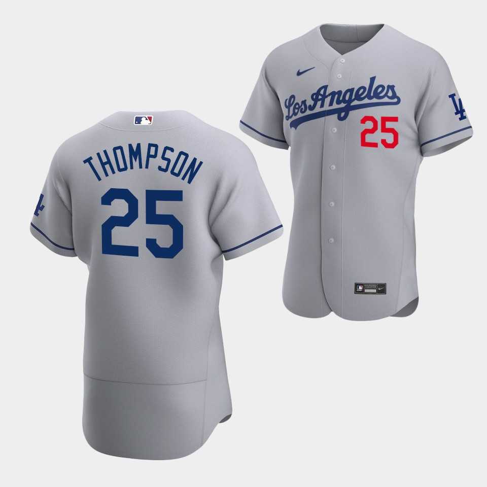 Men's Los Angeles Dodgers #25 Trayce Thompson Gray Flex Base Stitched Jersey Dzhi,We sell and wholesale Men's Los Angeles Dodgers #25 Trayce Thompson Gray Flex Base Stitched Jersey Dzhi on line form chian!