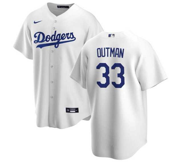Men's Los Angeles Dodgers #33 James Outman White Cool Base Stitched Baseball Jersey Dzhi,We sell and wholesale Men's Los Angeles Dodgers #33 James Outman White Cool Base Stitched Baseball Jersey Dzhi on line form chian!