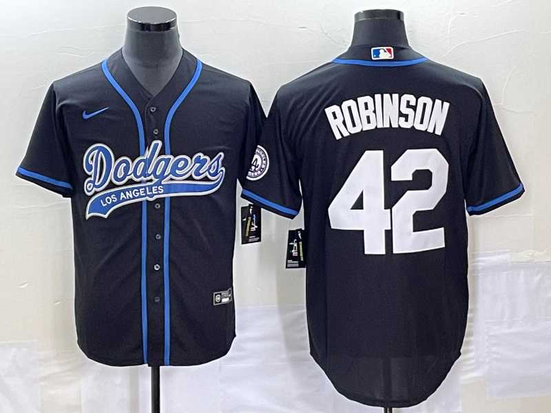 Men's Los Angeles Dodgers #42 Jackie Robinson Black With Patch Cool Base Stitched Baseball Jersey,We sell and wholesale Men's Los Angeles Dodgers #42 Jackie Robinson Black With Patch Cool Base Stitched Baseball Jersey on line form chian!