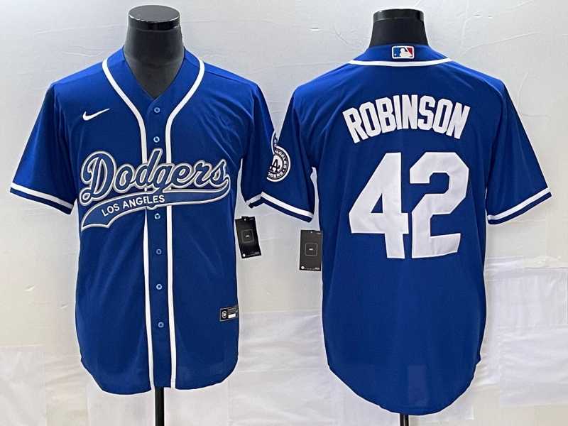 Men's Los Angeles Dodgers #42 Jackie Robinson Blue With Patch Cool Base Stitched Baseball Jersey,We sell and wholesale Men's Los Angeles Dodgers #42 Jackie Robinson Blue With Patch Cool Base Stitched Baseball Jersey on line form chian!
