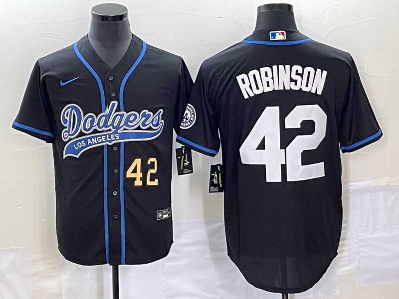 Men's Los Angeles Dodgers #42 Jackie Robinson Number Black With Patch Cool Base Stitched Baseball Jersey,We sell and wholesale Men's Los Angeles Dodgers #42 Jackie Robinson Number Black With Patch Cool Base Stitched Baseball Jersey on line form chian!